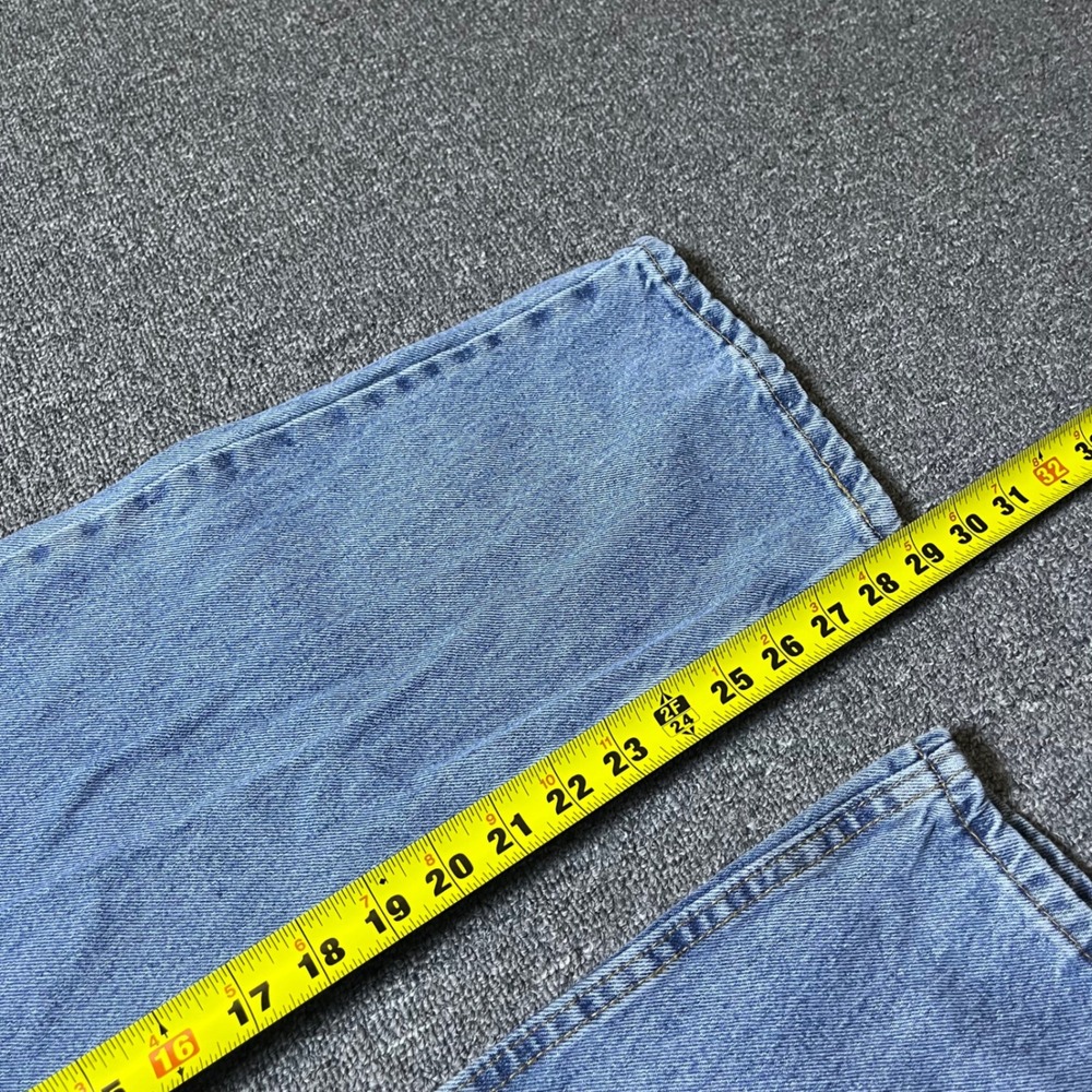 Levis 550 Relaxed Fit Jeans W34 L30 Blue Denim Medium Wash Mens 550-4834 - Picture 12 of 14
